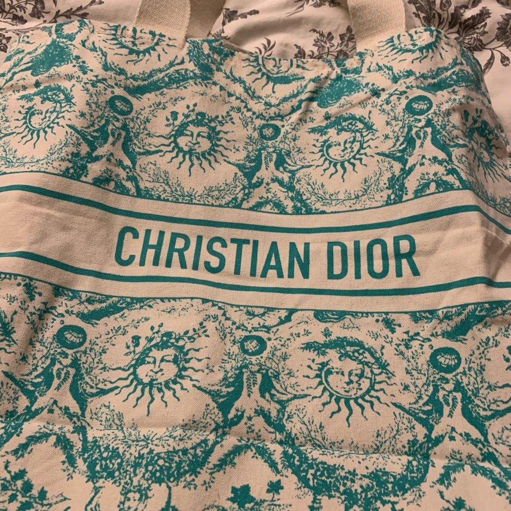 Dior Dioriviera teal Tote - Picture 6 of 8